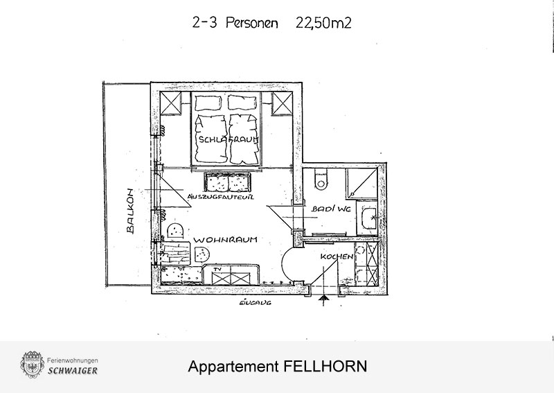 Apartment Fellhorn - Ferienwohnungen Schwaiger in Waidring / Tirol