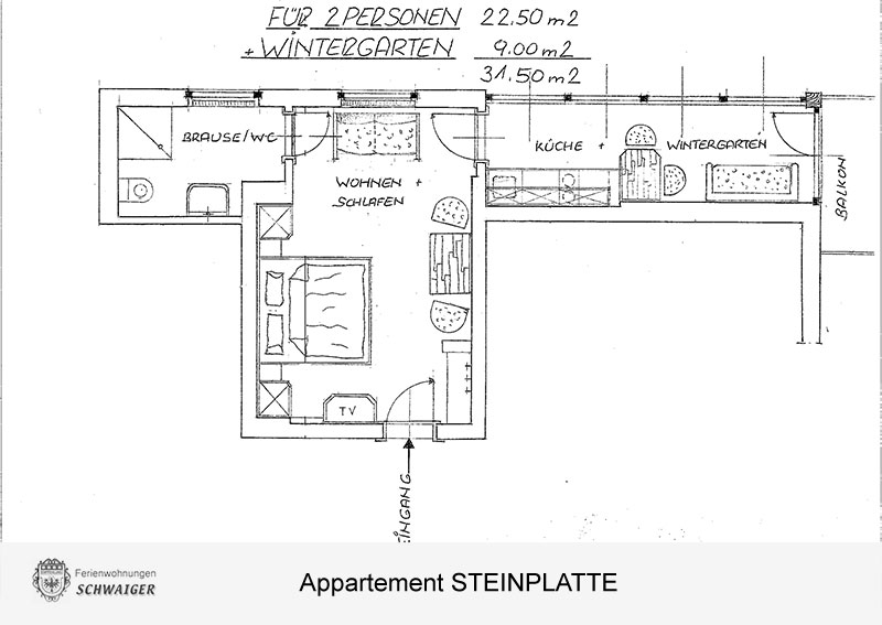 Apartment Steinplatte - Ferienwohnungen Schwaiger in Waidring / Tirol